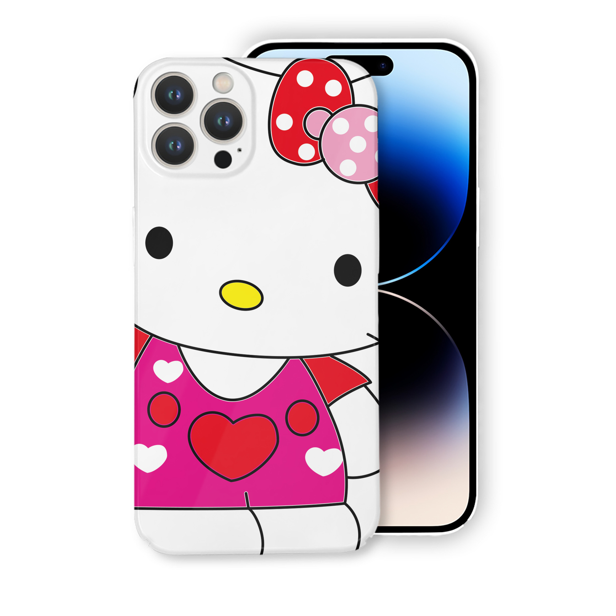 （画像用） Hello Kitty ハローキティ 【iPhone 14シリーズ対応】ハードケース